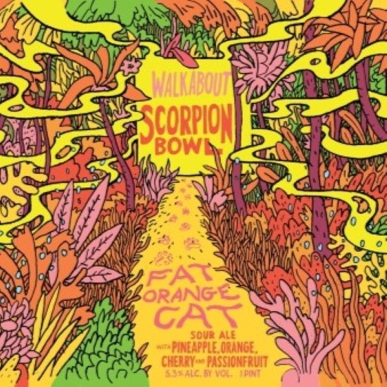 Fat Orange Cat Walkabout Scorpion Bowl 16oz. Can