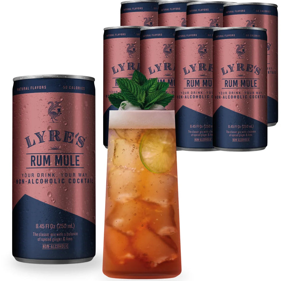 Lyre's Rum Mule 4 Pack 250ml. Can