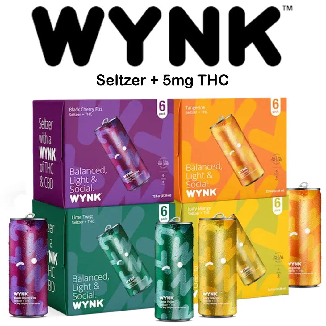 WYNK THC Seltzer 12oz.