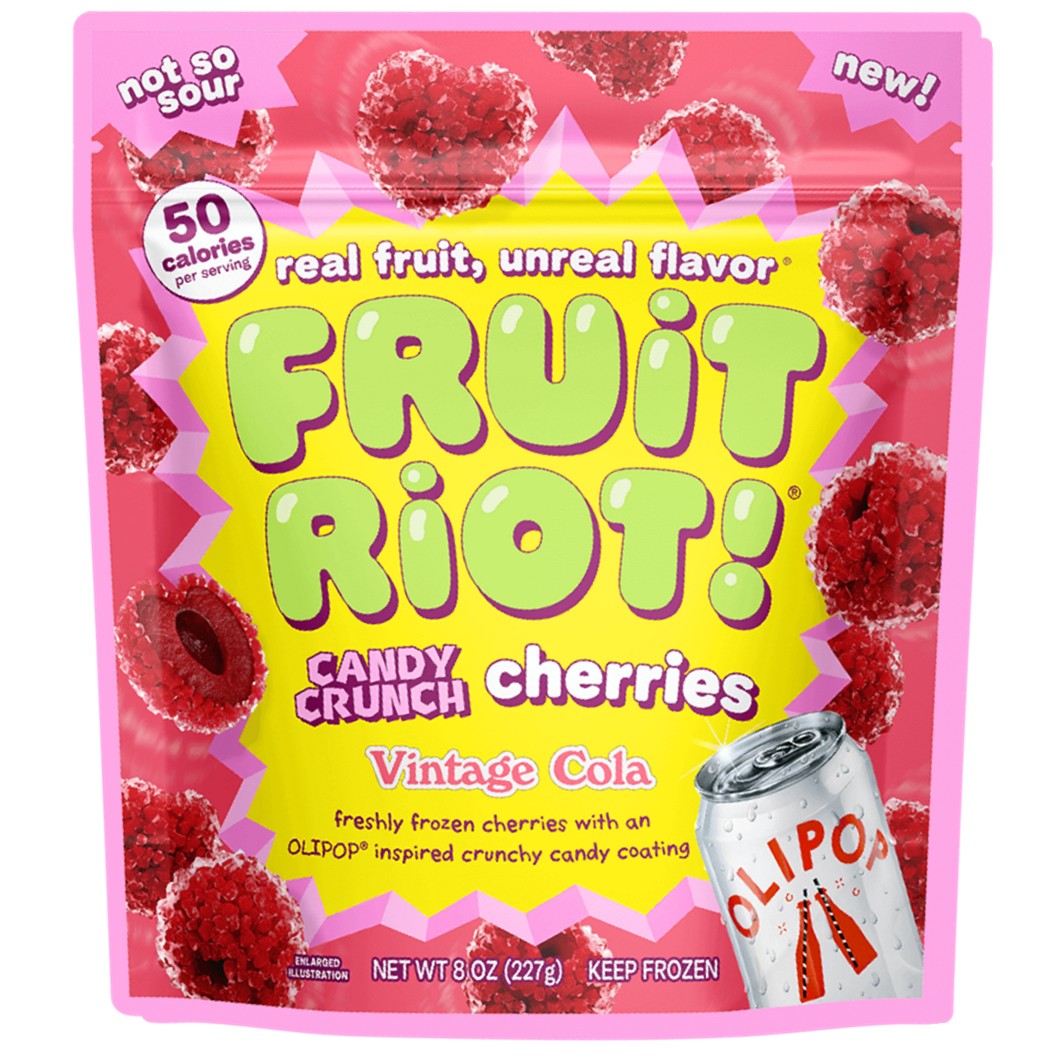 Fruit Riot! Candy Crunch Cherries Vintage Cola 8oz.