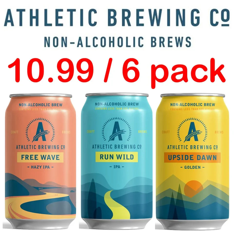 Athletic Brewing 12oz. Can 6 Pack Special