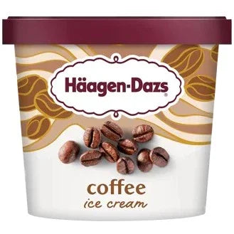 Haagen Dazs Ice Cream Cups Coffee 3.6oz.