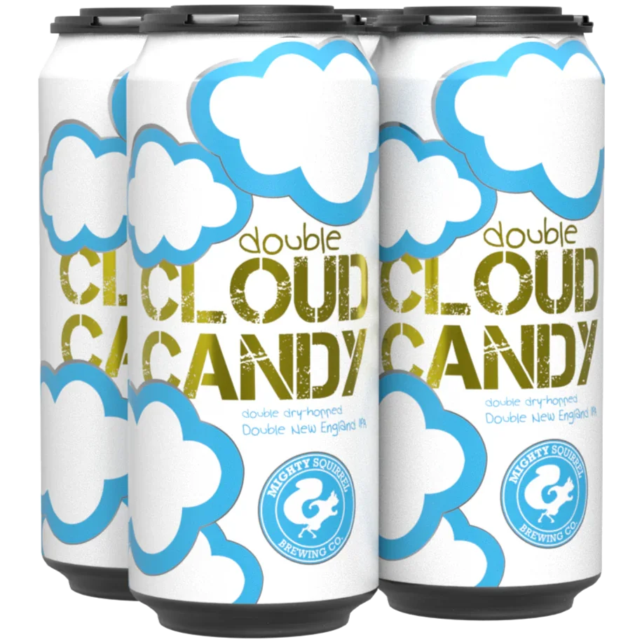 Mighty Squirrel Brewing Double Cloud Candy 16oz. Can