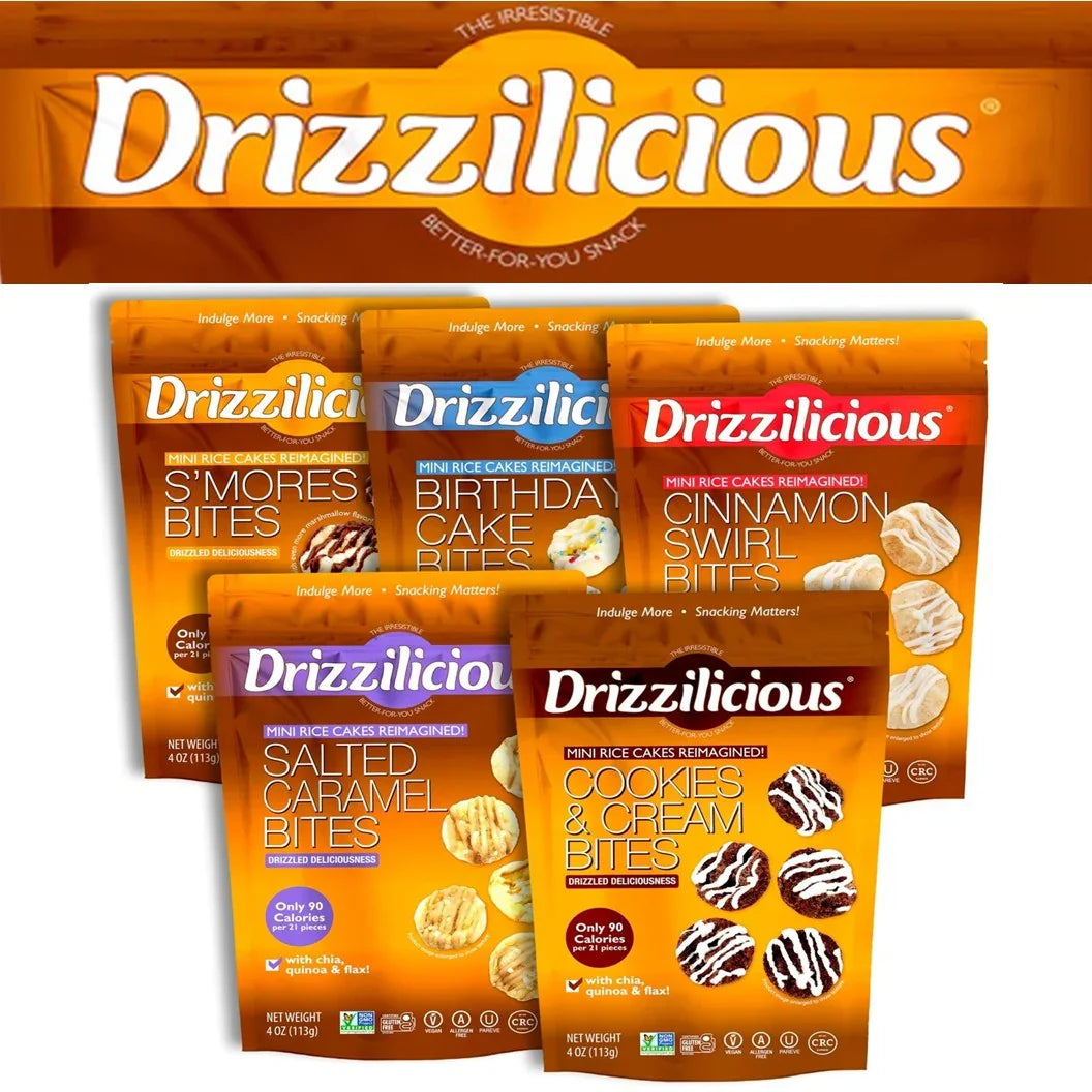Drizzilicious Rice Cake Bites 4oz.