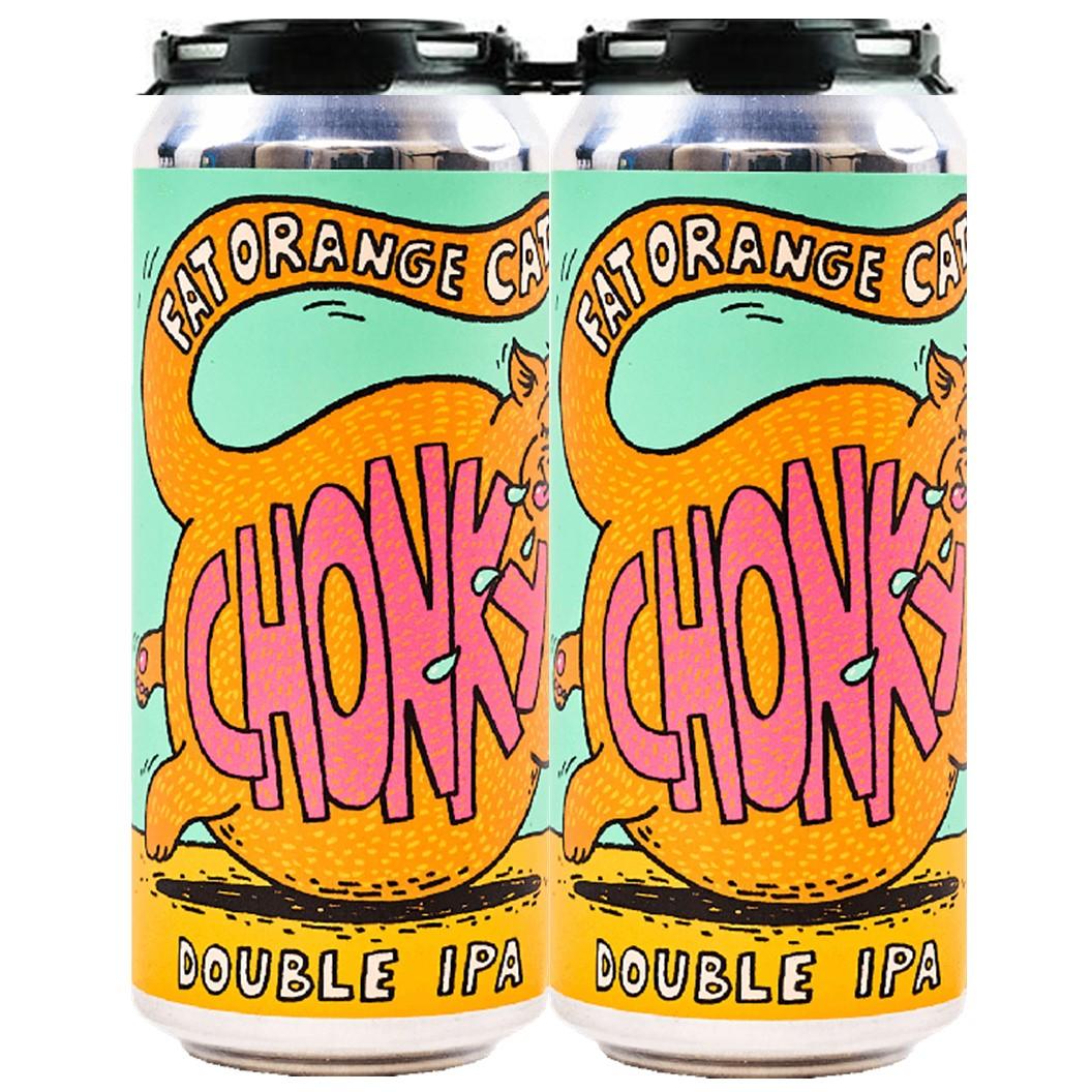 Fat Orange Cat Chonky Cat 16oz. Can