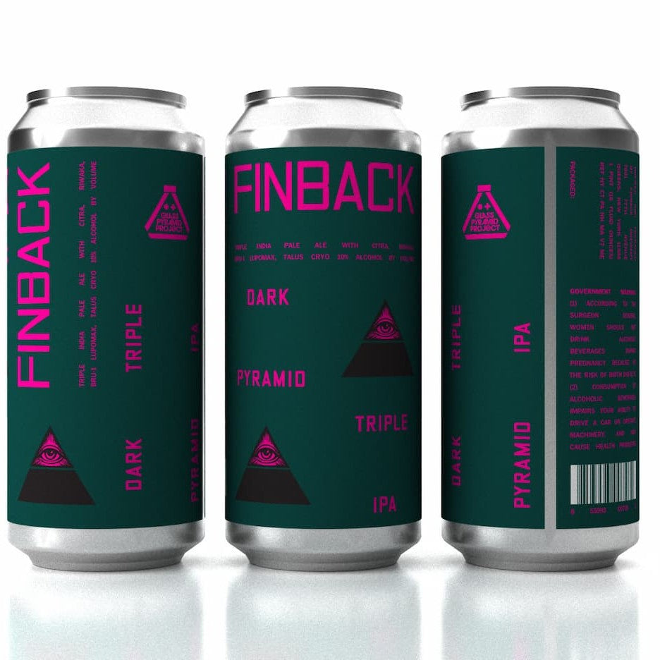Finback Dark Pyramid 16oz. Can