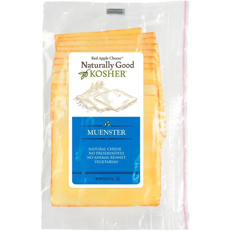 Naturally Good Kosher Muenster Cheese 8oz.