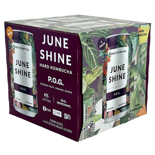 Juneshine Hard Kombucha POG 12oz. Can
