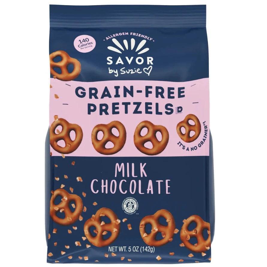 Savor by Suzie Milk Chocolate Pretzel 5oz. - Greenwich Village Farm