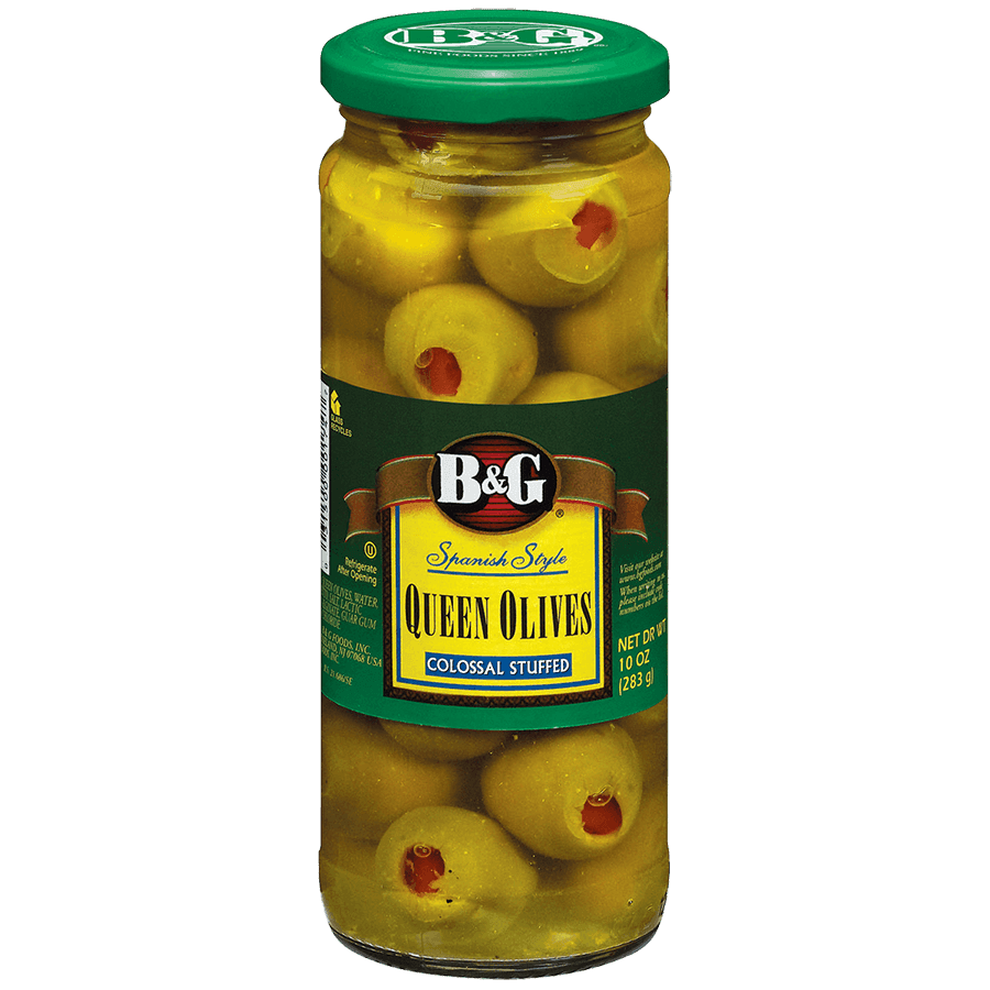B & G Queen Olives Colossal Stuffed 10oz - Greenwich Village Farm