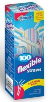 Drinking Straws 100 Count - Greenwich Village Farm