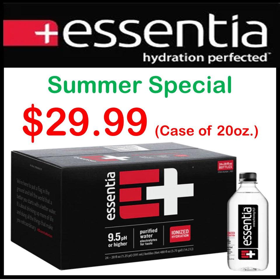 Essentia Enhanced Electrolyte Purified Water Case