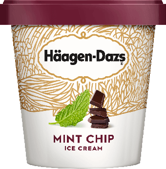 Haagen Dazs Ice Cream Mint Chip 14oz. - Greenwich Village Farm