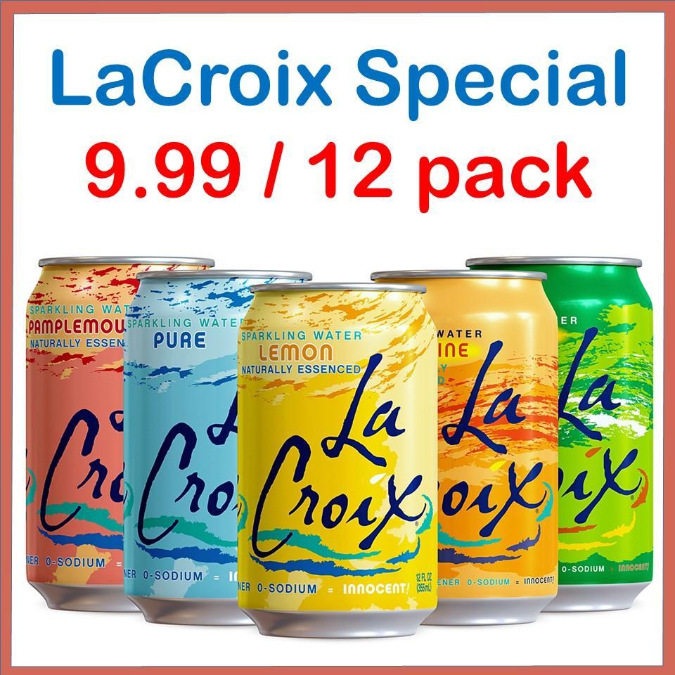 LaCroix Sparkling Water 12 Pack Special Greenwich Village Farm