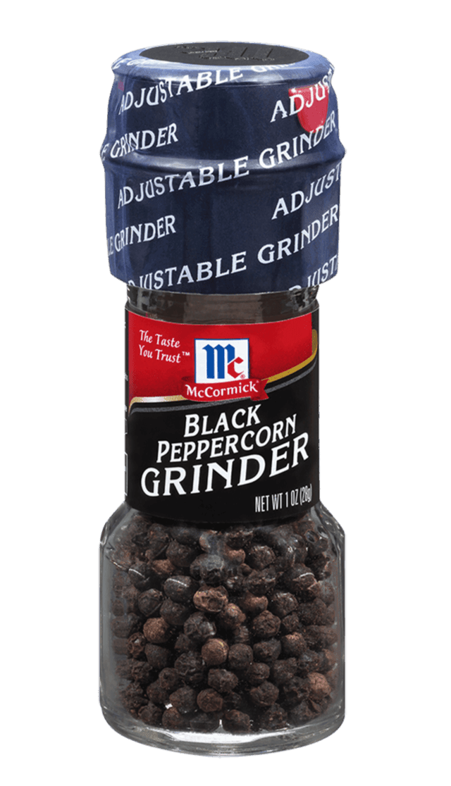 McCormick Black Peppercorn Grinder 1oz. - Greenwich Village Farm