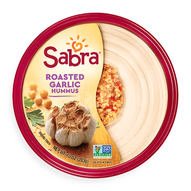 Sabra Hummus Roasted Garlic 10oz. - Greenwich Village Farm