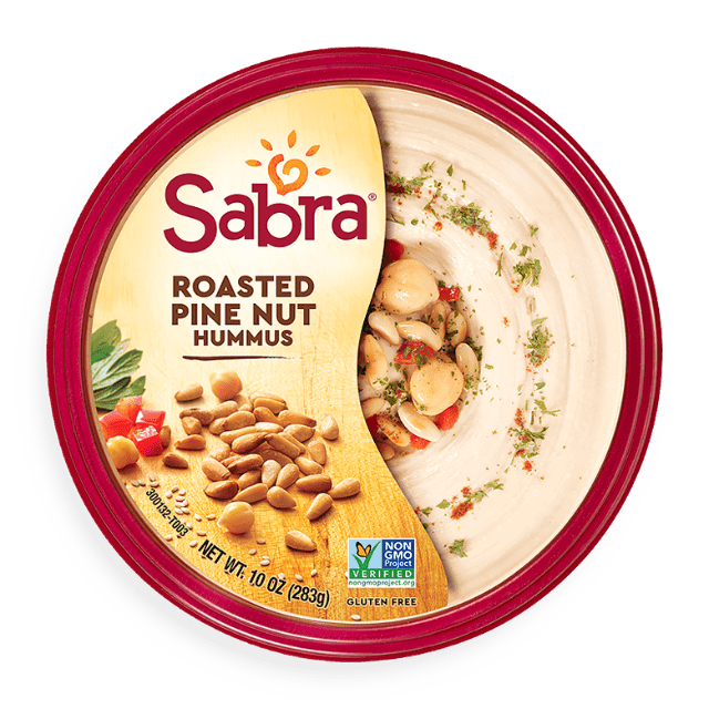 Sabra Hummus Roasted Pine Nuts 10oz. - Greenwich Village Farm