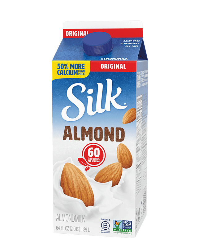 Silk Almond Milk Original - 64oz. - Greenwich Village Farm