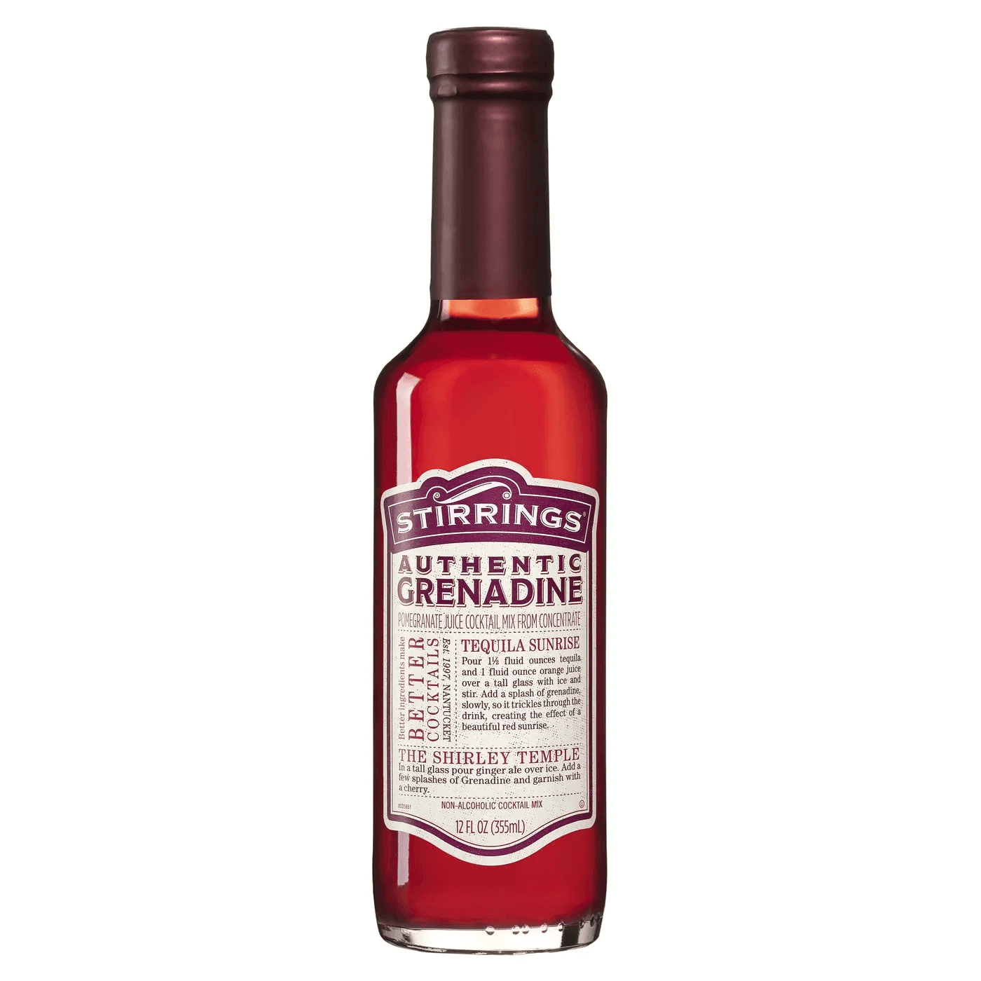Stirrings Grenadine Syrup 12 oz. - Greenwich Village Farm