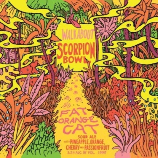 Fat Orange Cat Walkabout Scorpion Bowl 16oz. Can