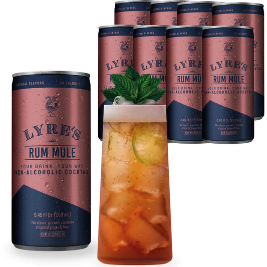 Lyre's Rum Mule 4 Pack 250ml. Can