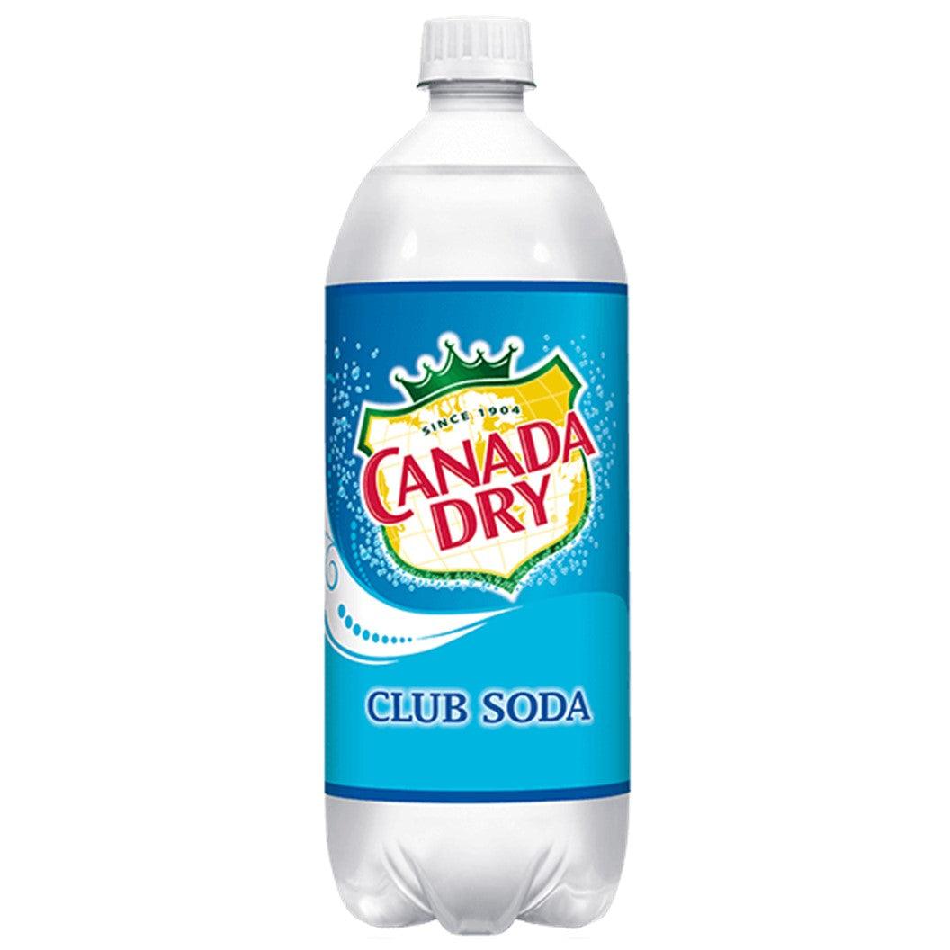 Canada Dry Club Soda 1 Liter