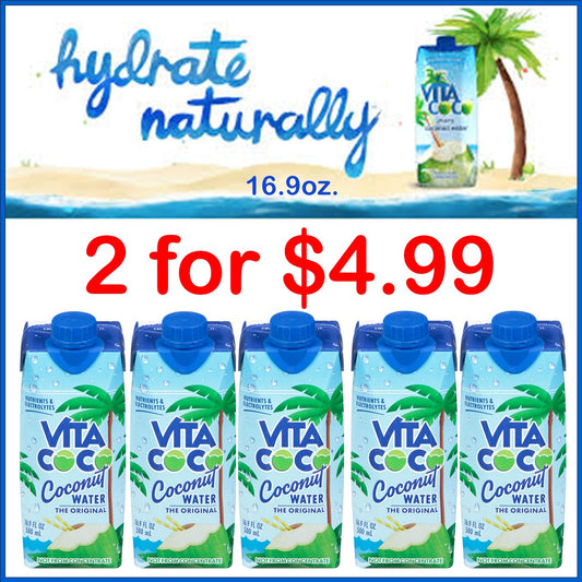 Vita Coco Coconut Water 16.9oz. Special