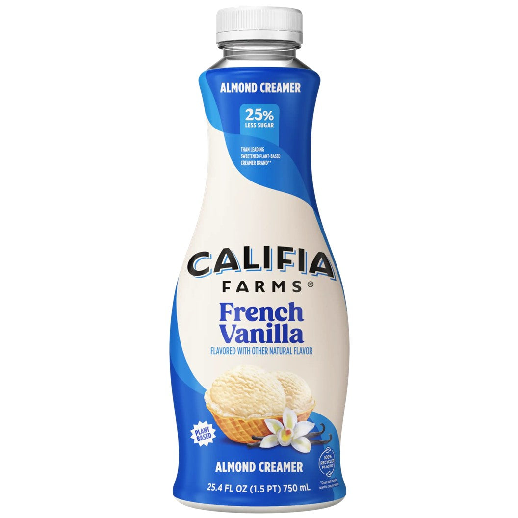 Califia Almond Milk Creamer French Vanilla 25.4oz.