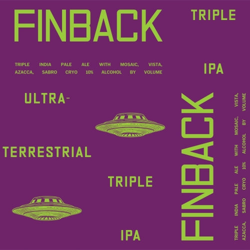 Finback Ultraterrestrial 16oz. Can