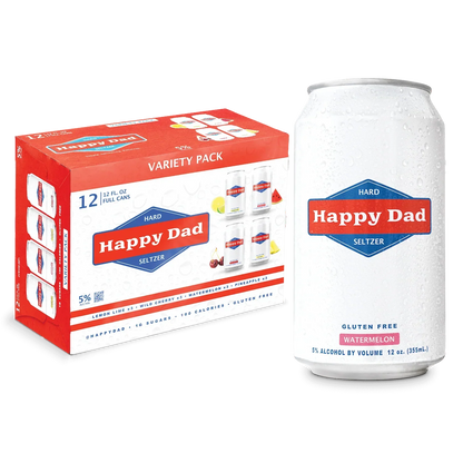 Happy Dad Hard Seltzer 12 Pack Special