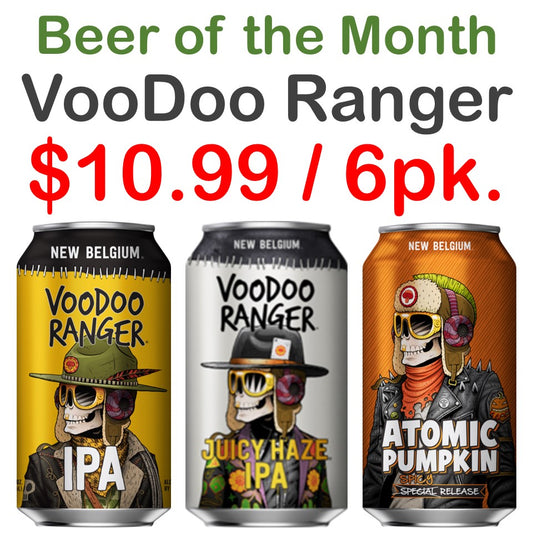 New Belgium Voodoo Ranger 6 Pack Special