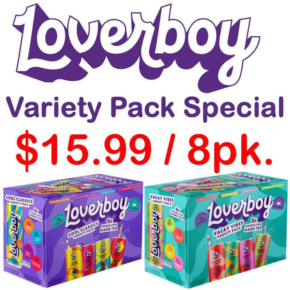 Loverboy Hard Tea 8-PACK 11.5oz. Can Special