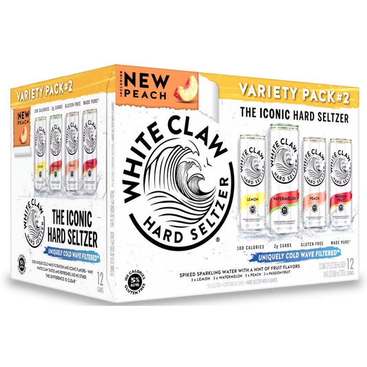 White Claw Variety Pack Flavor No.-2 12oz. Can