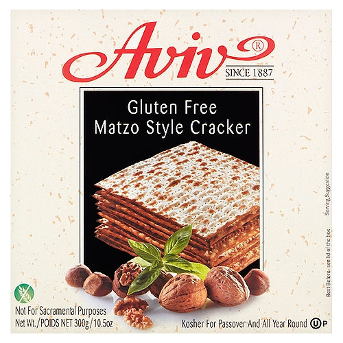 Aviv Gluten Free Matzo Style Cracker 10.5oz.