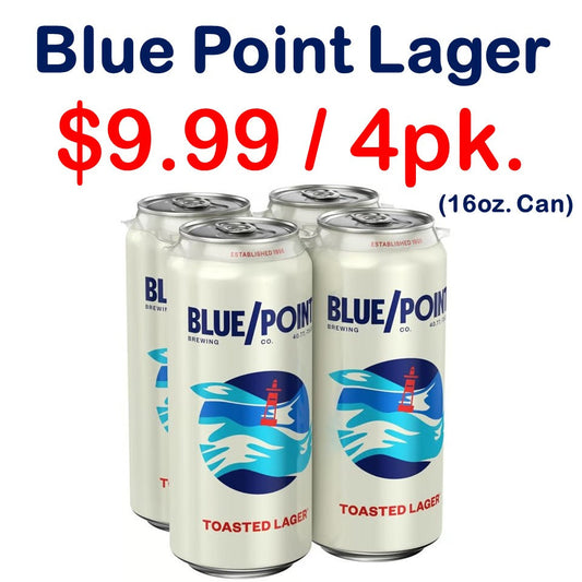 Blue Point Toasted Lager 16oz. Can Special