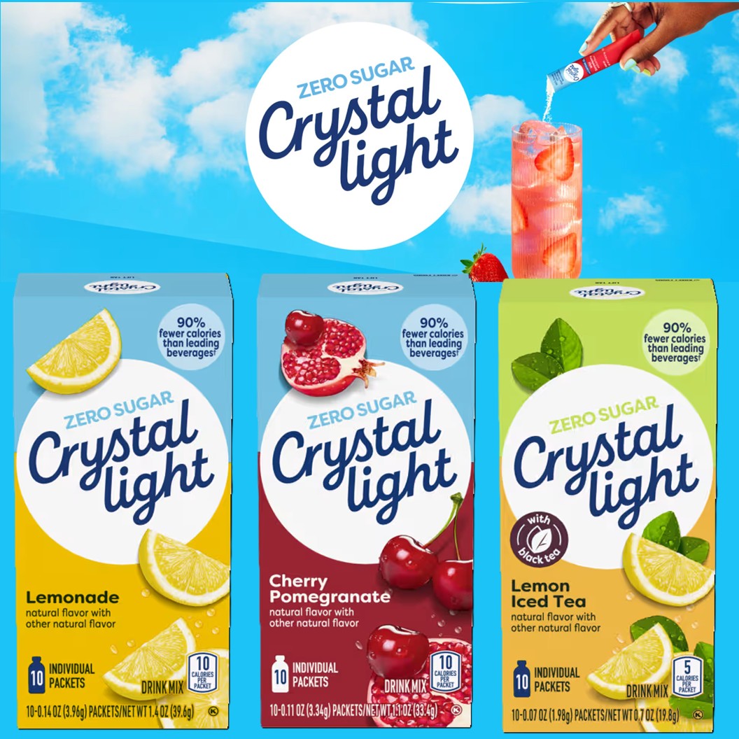 Crystal Light Drink Mix 10pk.