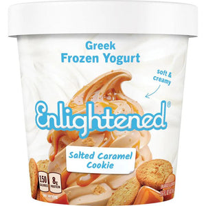 Enlightened Greek Frozen Yogurt Salted Caramel Cookie - Greenwich Village Farm