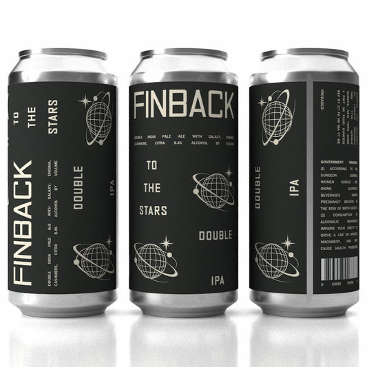 Finback To The Stars 16oz. Can