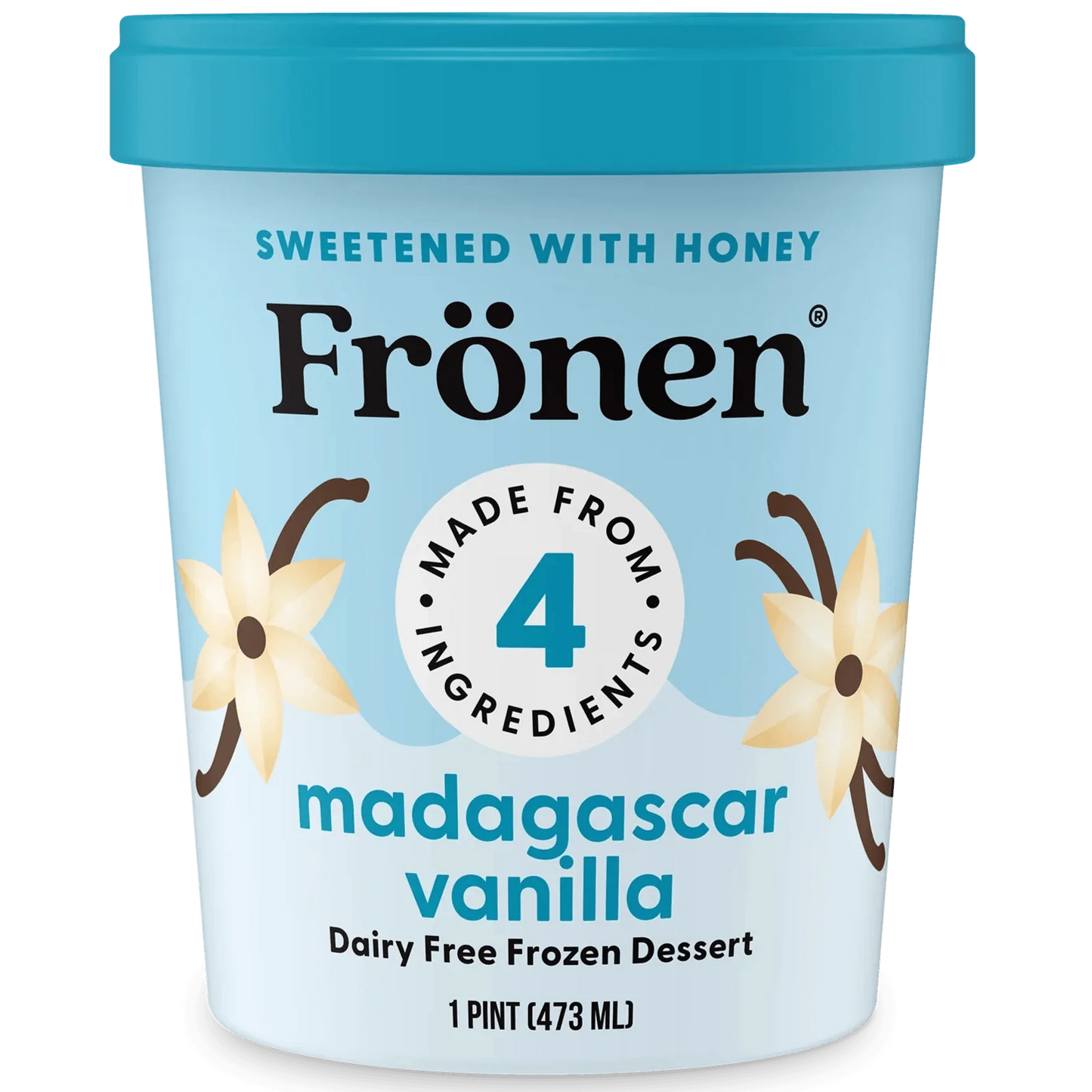 Frönen Frozen Dessert Madagascar Vanilla Pint - East Side Grocery