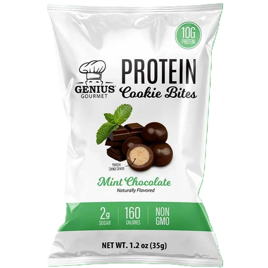 Genius Gourmet Protein Cookie Bites 1.2oz.