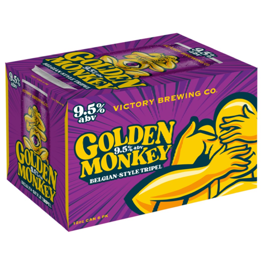 Victory Golden Monkey 12oz. Can Special