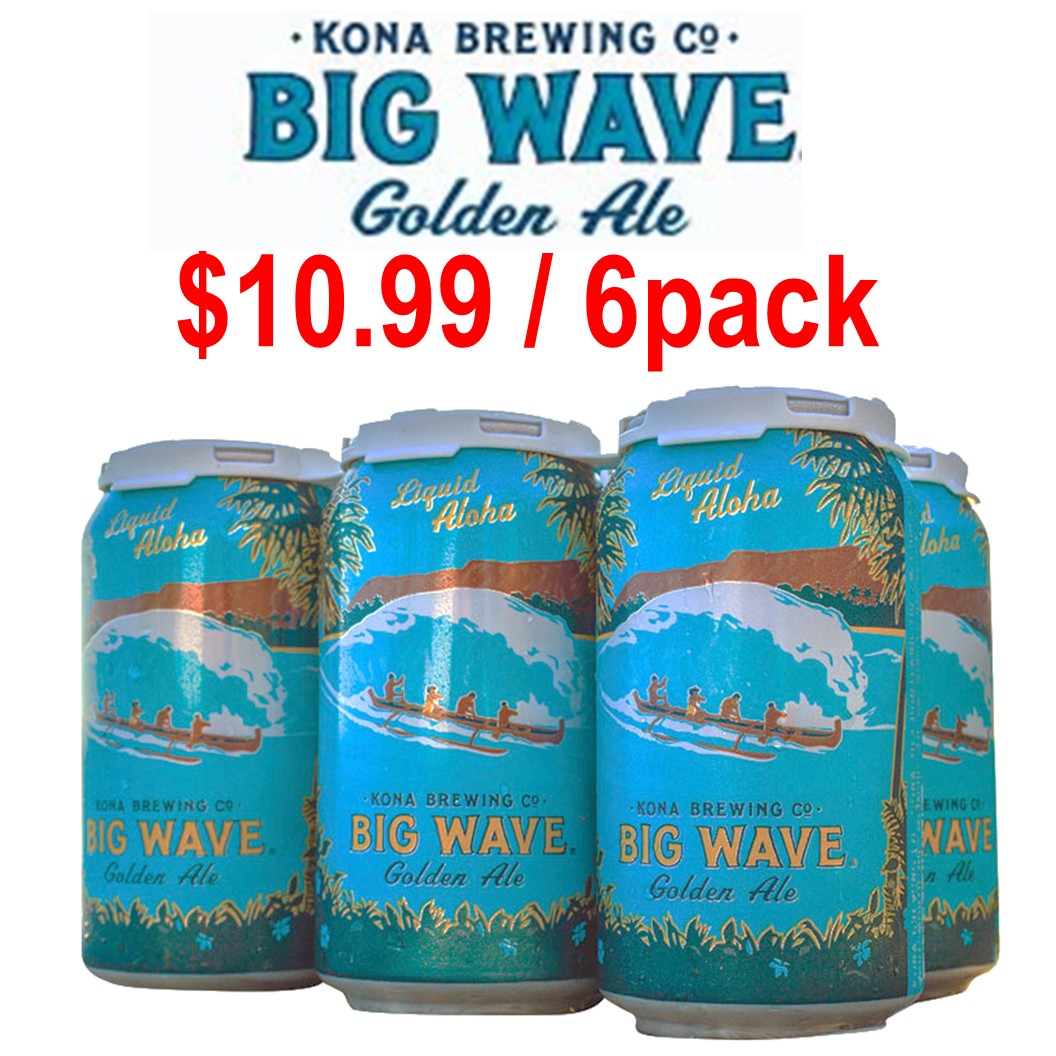 Kona Big Wave 12oz. Can Special