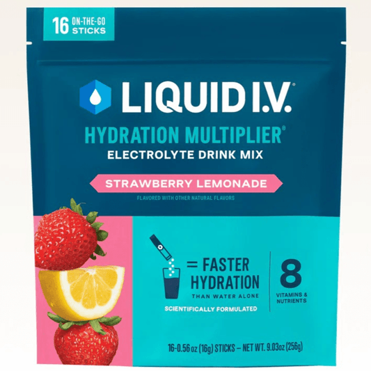 Liquid I.V. Hydration Multiplier Strawberry Lemonade - Greenwich Village Farm