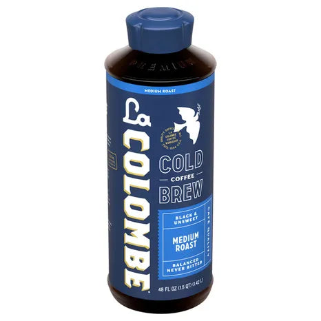 La Colombe Cold Brew Medium Roast Coffee 48oz.