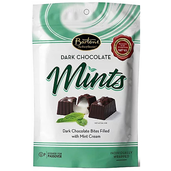 Bartons Dark Chocolate Mint Creams 4.5oz.