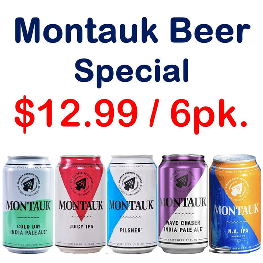 Montauk Beer Special