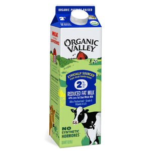Organic Valley 2% Milk Quarts - Greenwich Village Farm