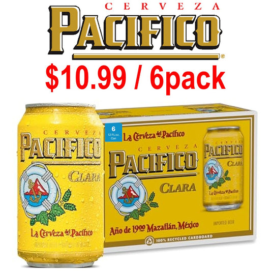 Pacifico 12oz. Can Special