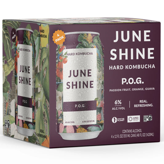 Juneshine Hard Kombucha POG 12oz. Can