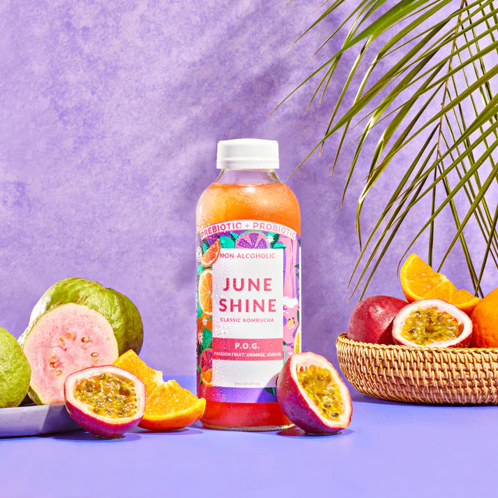 Junshine Kombucha P.O.G. 16oz.